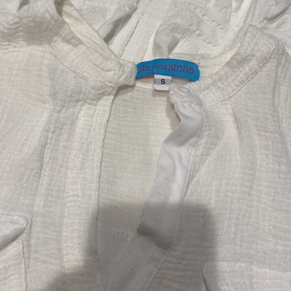 Ruby and Jenna long sleeve cotton top - Picture 3 of 6